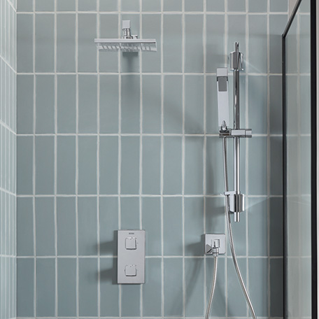 Bristan Cobalt Shower Pack 2 Complete COBALT SHWR PK2